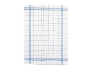 Strofinacci cotone/lino dis.classic 50x70 col.blu